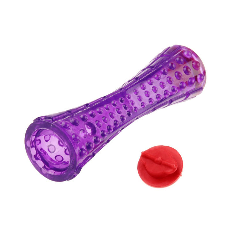 GIGWI Treat Dispenser 'Johnny Stick' Transparent (Purple)