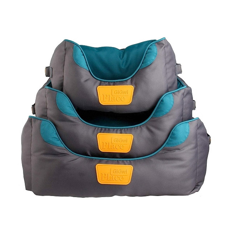 GIGWI Place Soft Bed (Green&Gray)