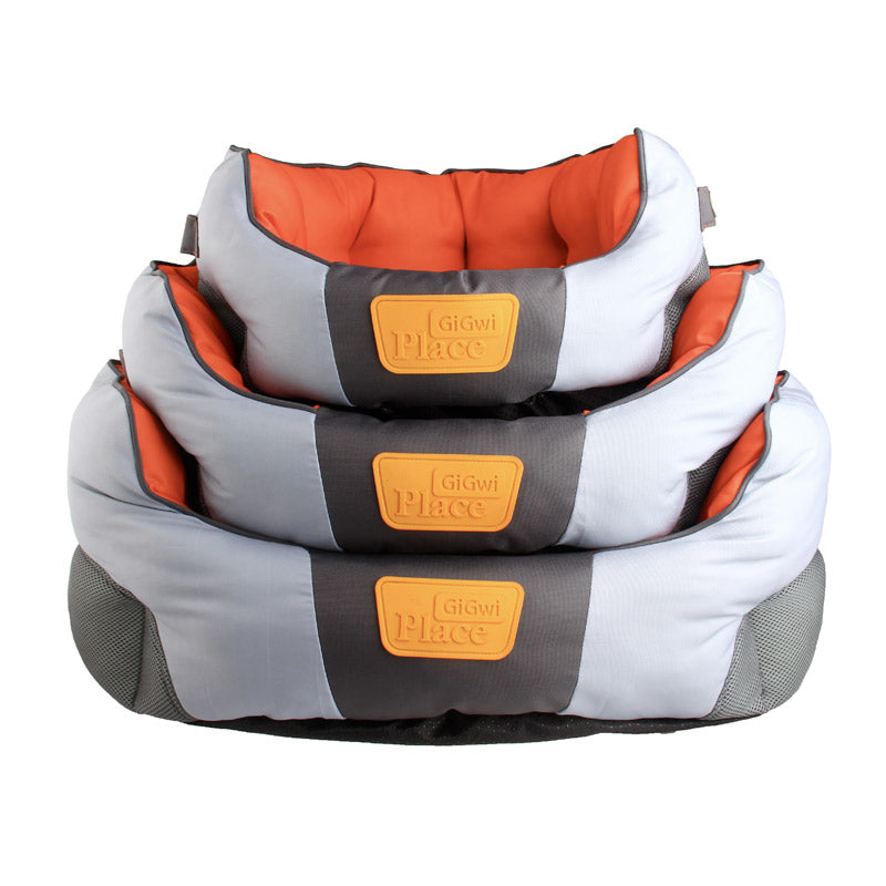 GIGWI Place Soft Bed (Red&Orange)