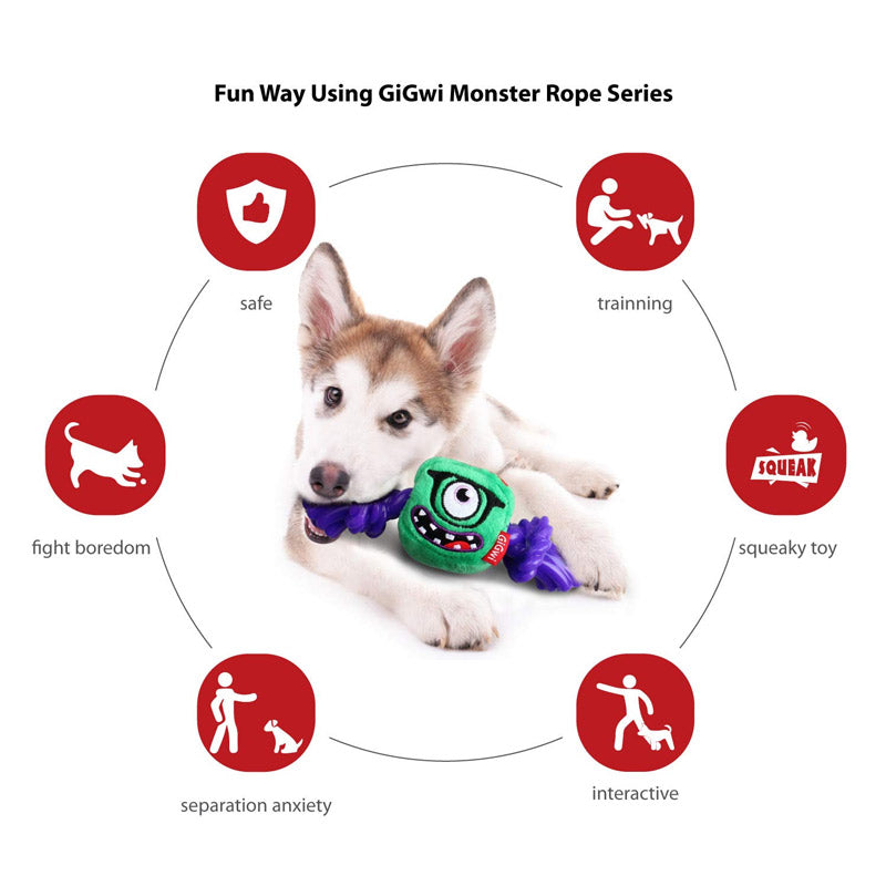 GIGWI Green Monster Rope (Small)
