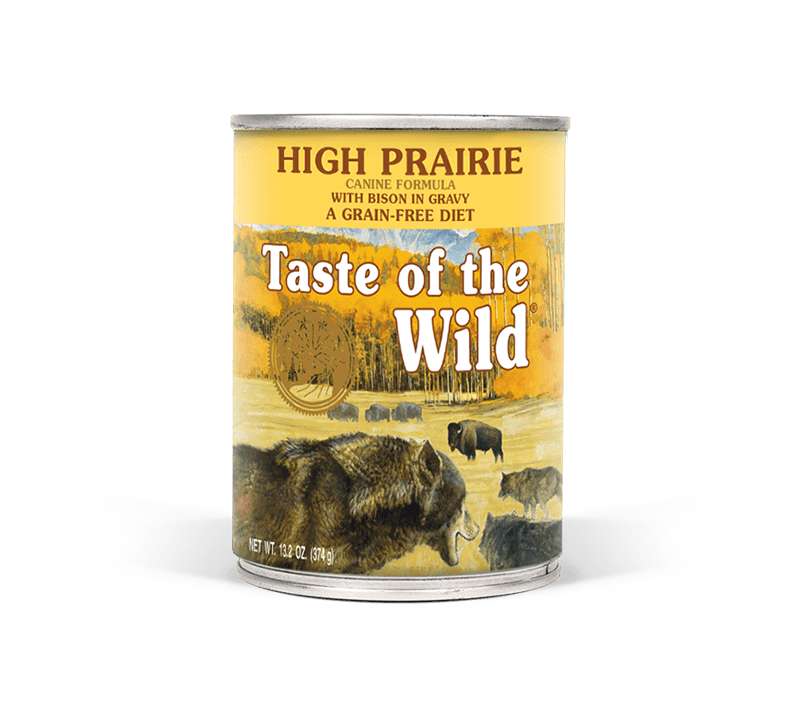 TASTE OF THE WILD High Prairie Canine Formula in Gravy 3 x 375gr