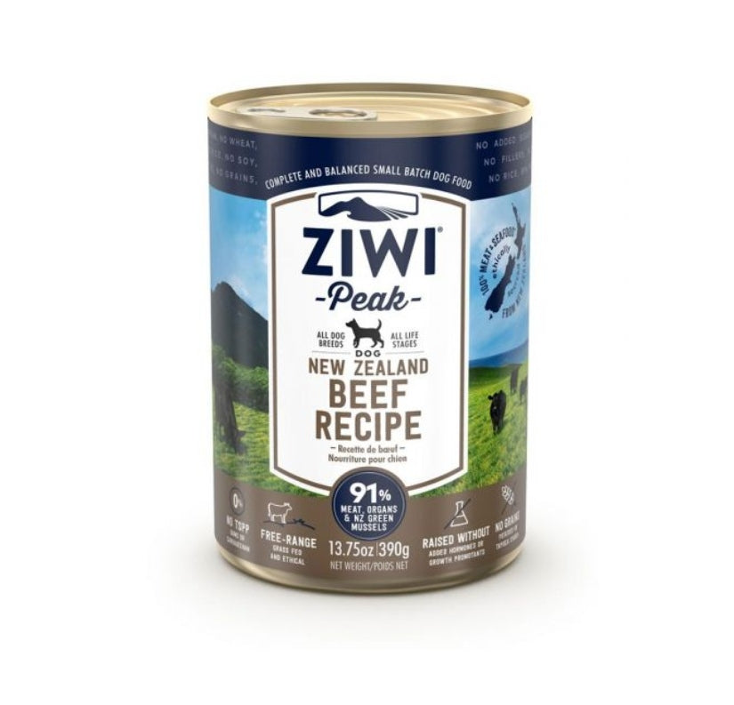 ZIWI PEAK Dog Canned Wet Food Various Flavours (170 gr)