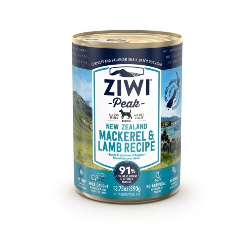 ZIWI PEAK Dog Canned Wet Food Various Flavours (170 gr)