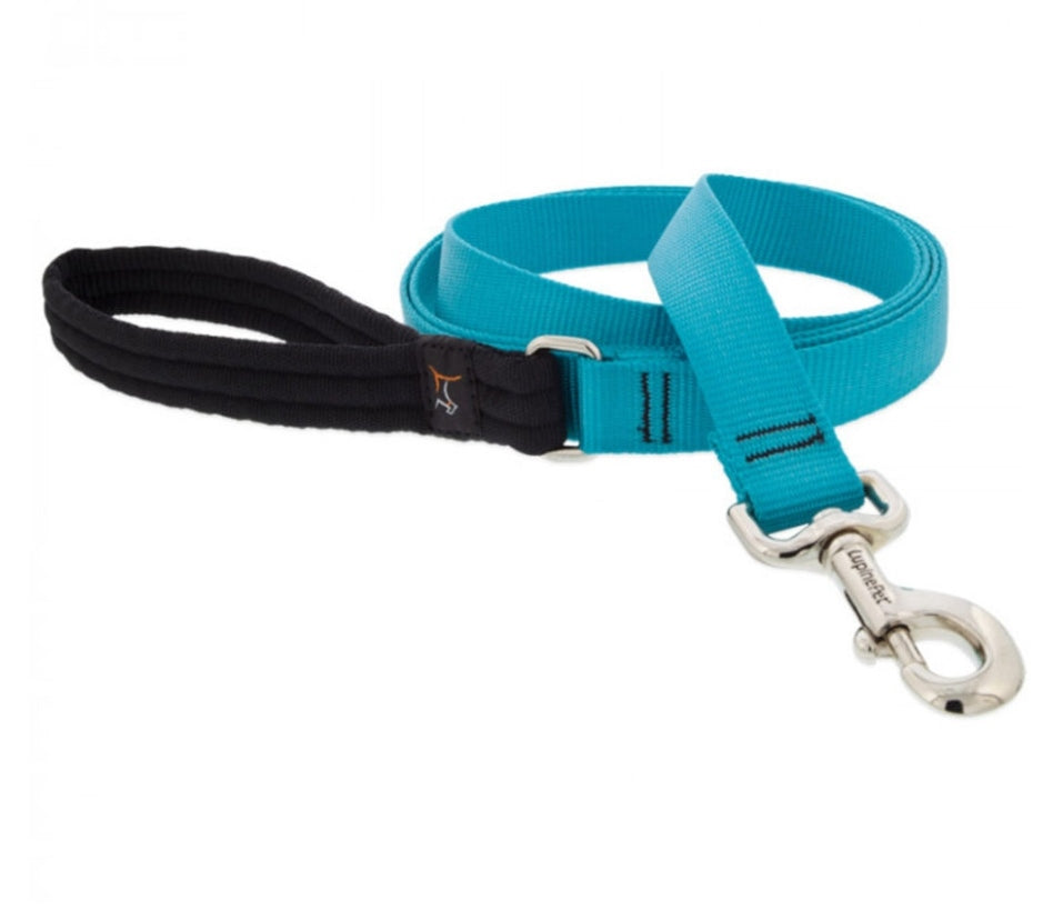 LUPINE PET Basic Solids Padded Leash