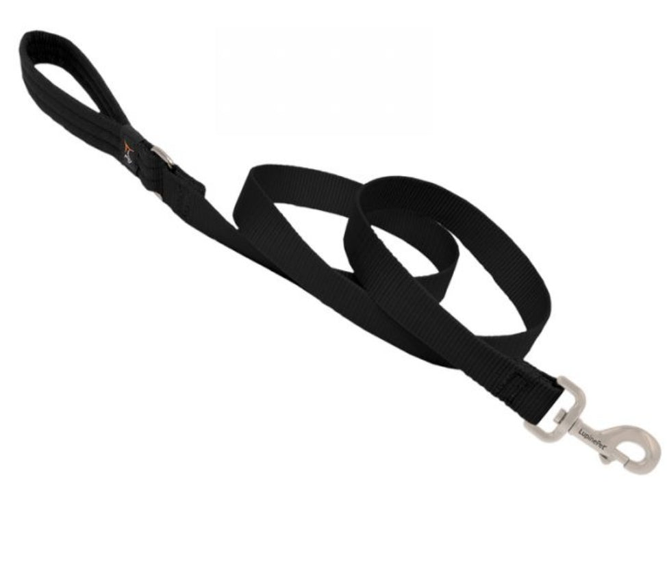 LUPINE PET Basic Solids Padded Leash