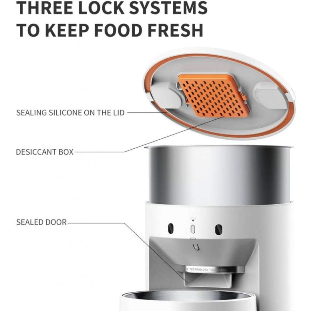 PETKIT Infinity Automatic Feeder with Stainless Steel Bowl