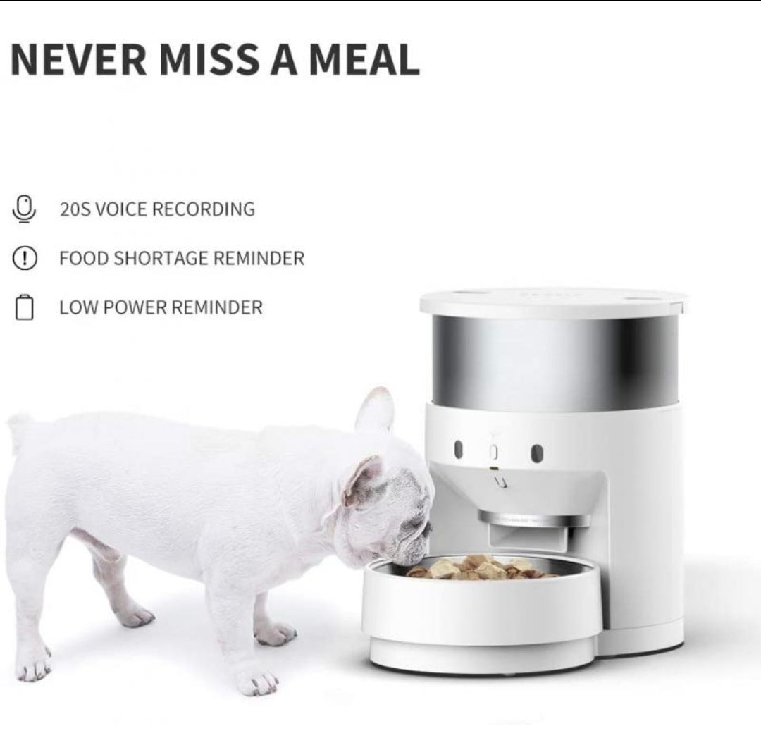 PETKIT Infinity Automatic Feeder with Stainless Steel Bowl