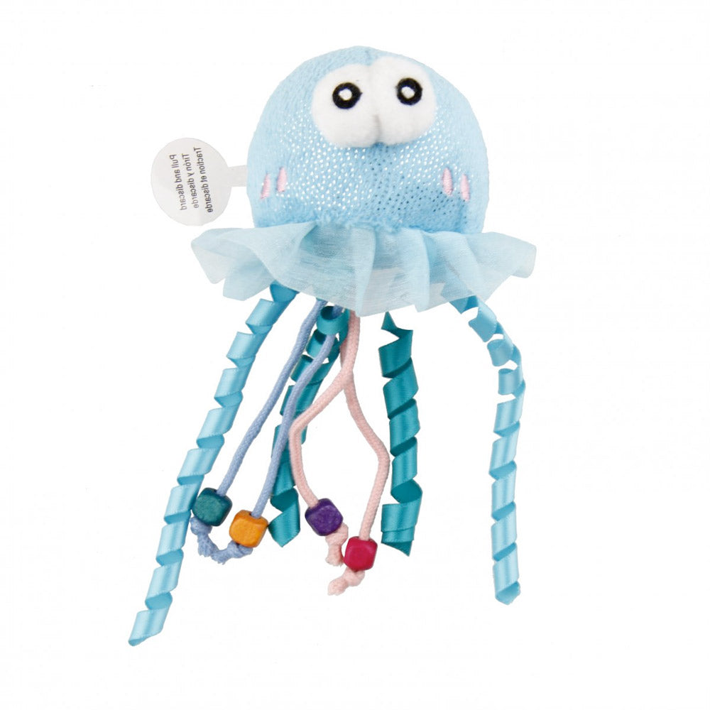GIGWI "Shining Friends" with Activated LED light & Catnip inside (Jellyfish)