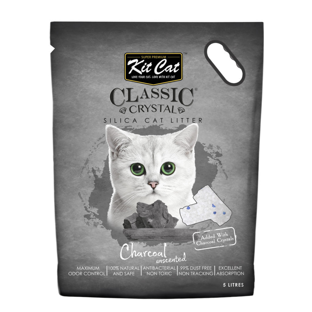 KIT CAT Classic Crystal Litter 5L (Various Scents)
