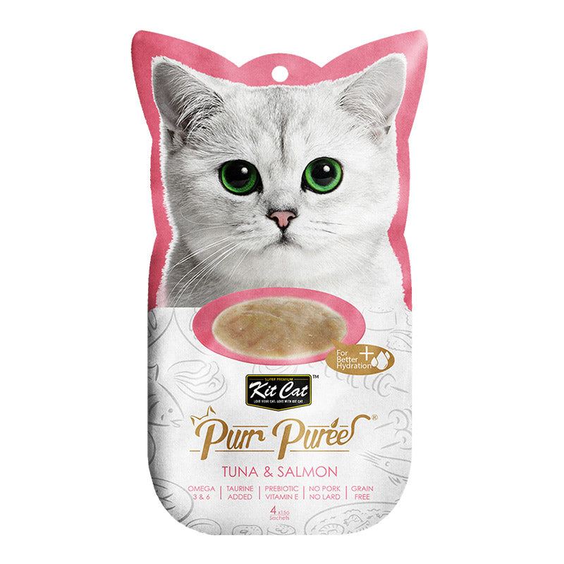 KIT CAT Purr Puree 4 Sachets (Various Flavors)