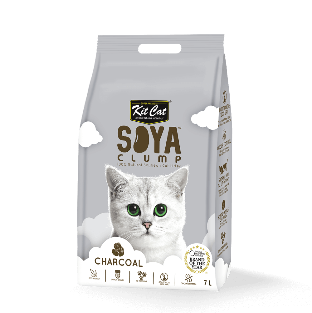 KIT CAT Soya Clump Soybean Litter 7L (Various Scents)