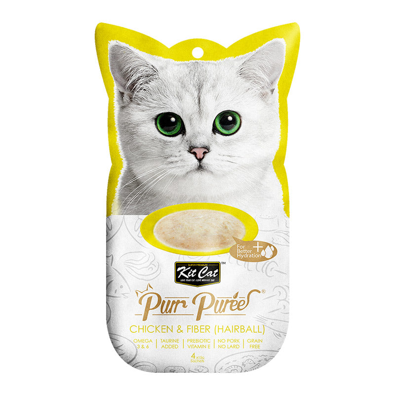 KIT CAT Purr Puree 4 Sachets (Various Flavors)