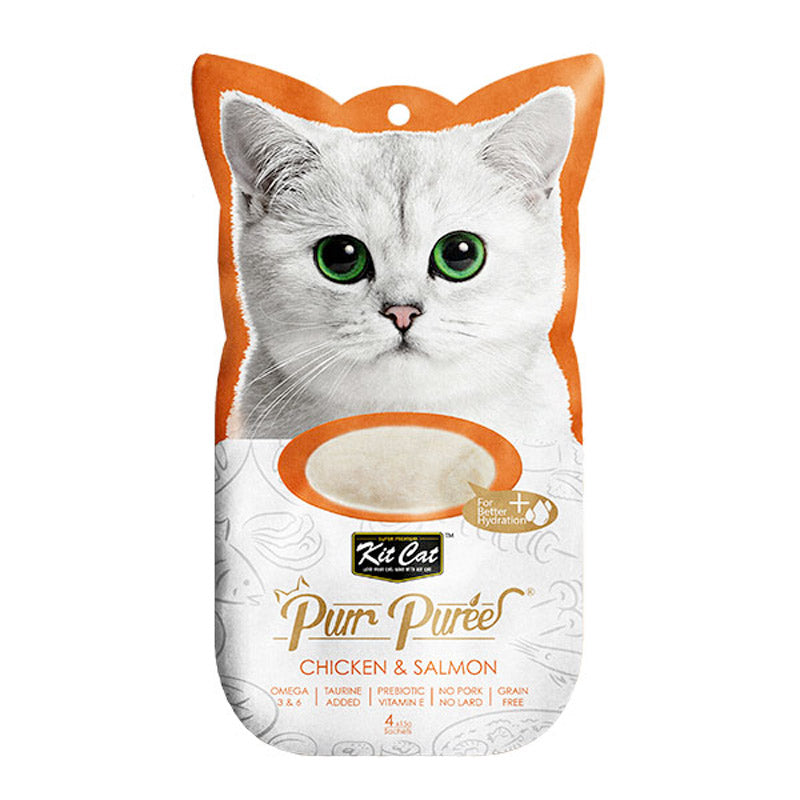 KIT CAT Purr Puree 4 Sachets (Various Flavors)