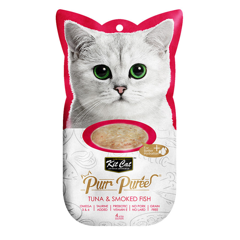 KIT CAT Purr Puree 4 Sachets (Various Flavors)