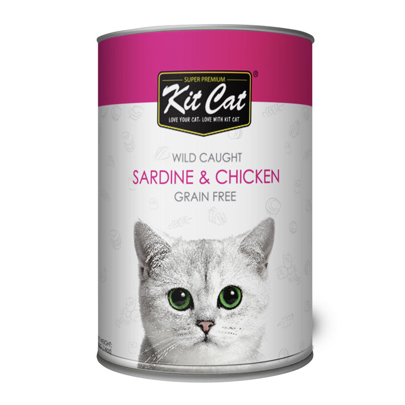 KIT CAT Canned Wet Food 400gr (Various Flavors)