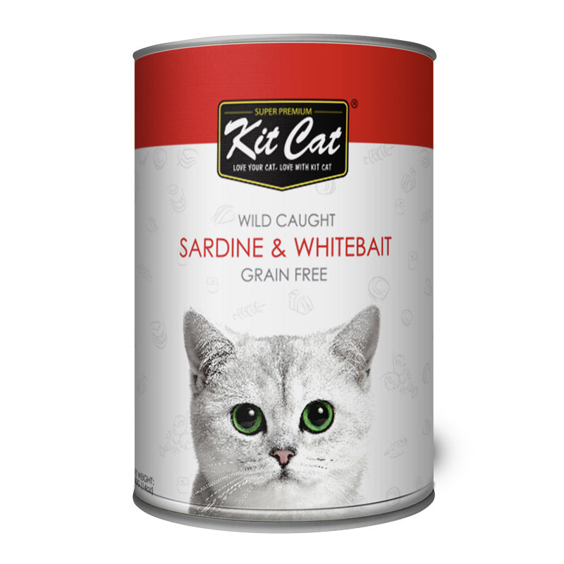 KIT CAT Canned Wet Food 400gr (Various Flavors)
