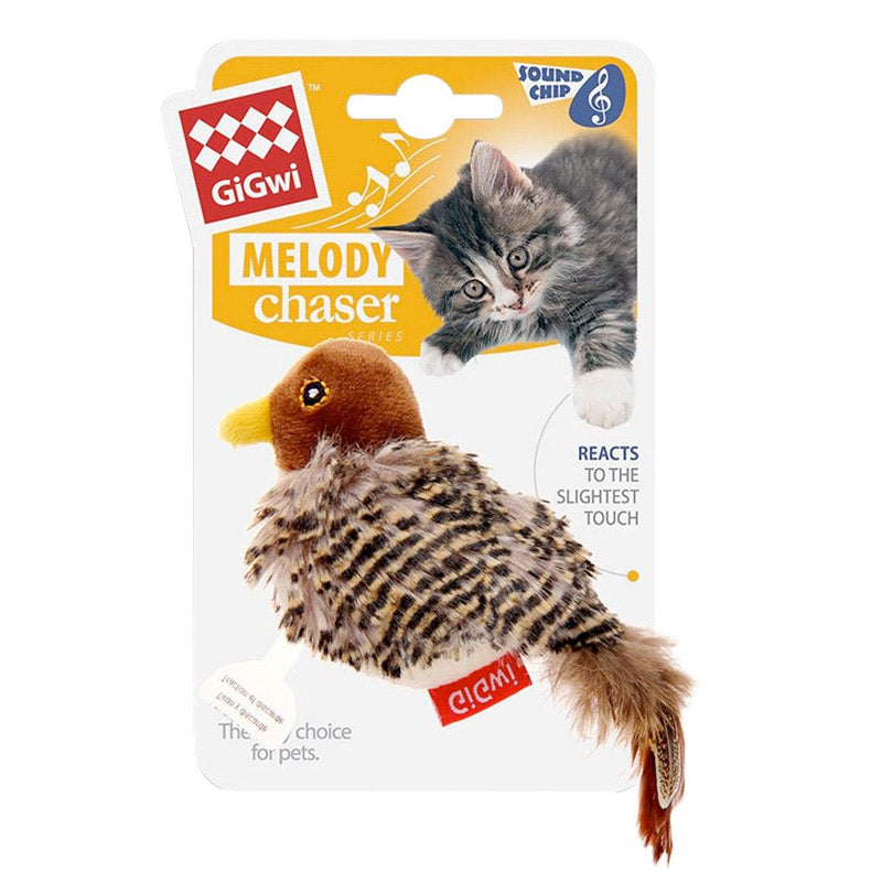 GIGWI "Melody Chaser" Motion Activated Chip (Bird)