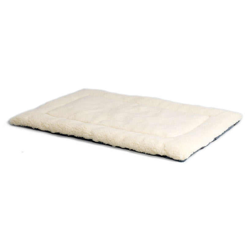MIDWEST QuietTime Reversible Paw Print Fleece Bed