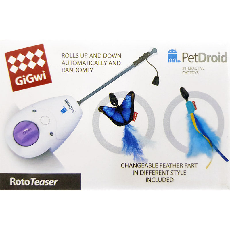 GIGWI Petdroid Rototeaser Interactive Toy