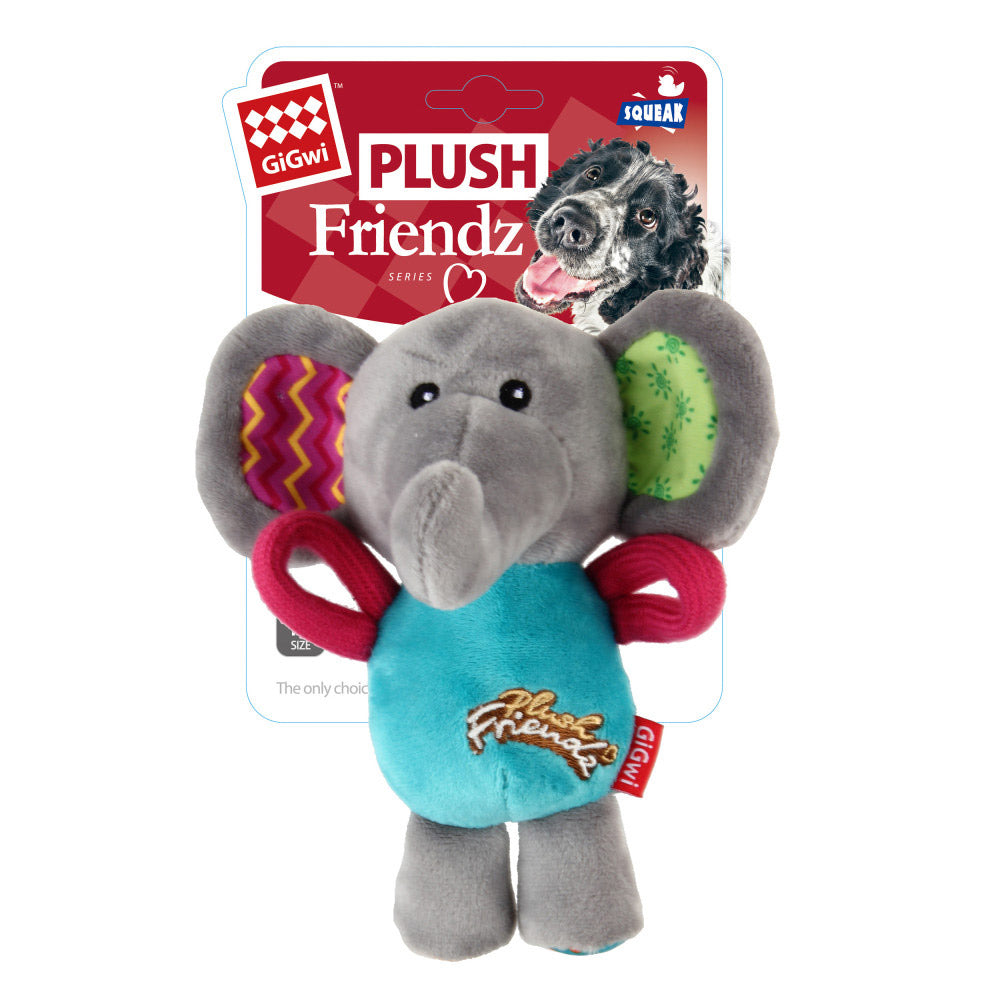 GIGWI Plush Friendz (Elephant)