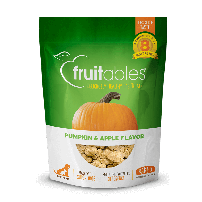FRUITABLES Pumpkin & Apple Dog Treats 198gr