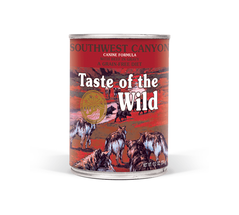 TASTE OF THE WILD Southwest Canyon Canine Formula 3 x 390gr