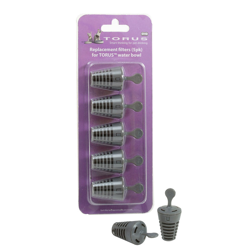 TORUS Replacement Filters for Bowl (Pack of 5)