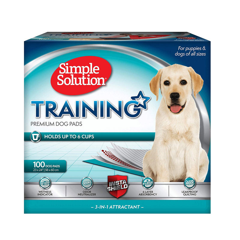 SIMPLE SOLUTION Premium Training Pads (100 Pads)