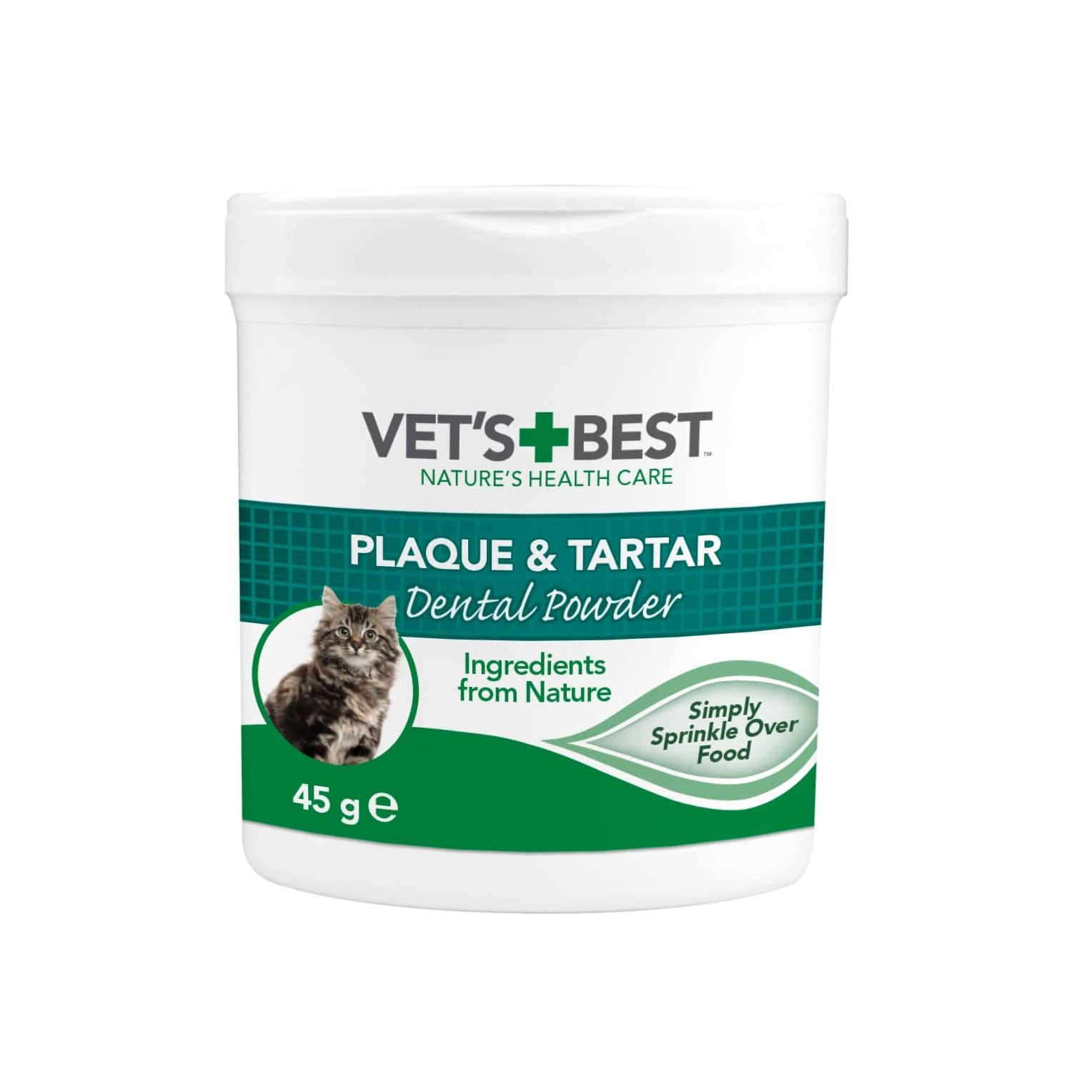 VET'S BEST Advanced Dental Powder for Cats (45gr)
