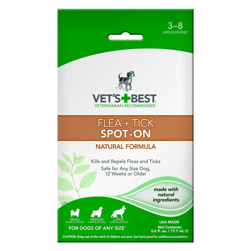 VET'S BEST Flea & Tick Spot On