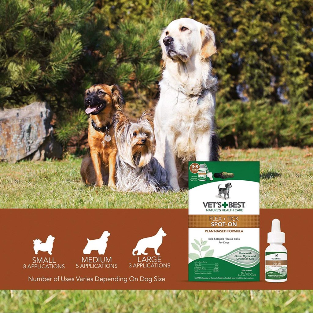 VET'S BEST Flea & Tick Spot On