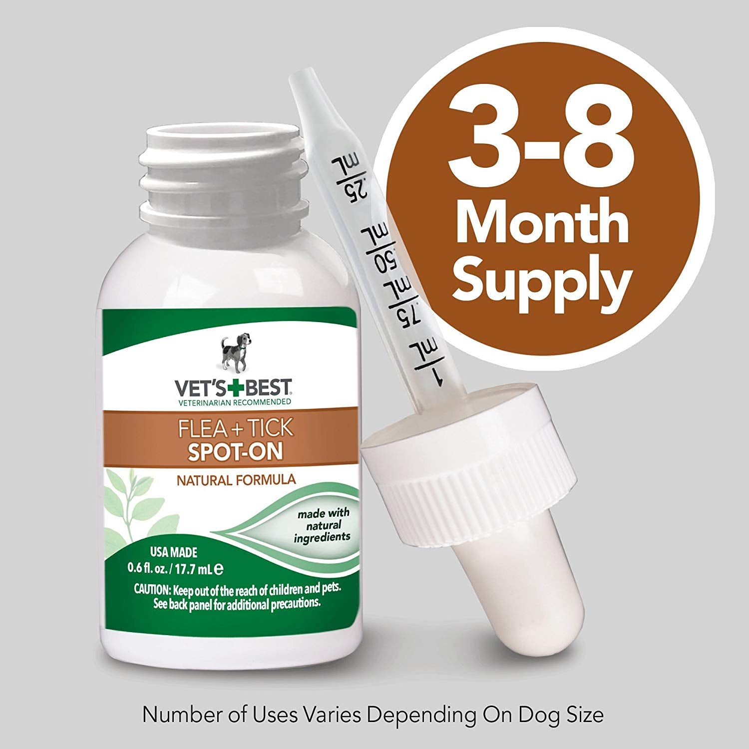 VET'S BEST Flea & Tick Spot On
