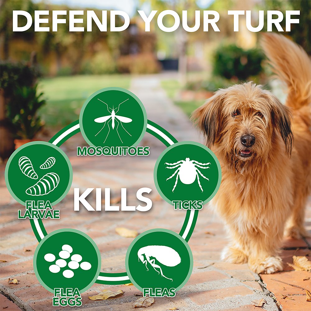 VET'S BEST Flea + Tick Yard & Kennel Spray 945ml