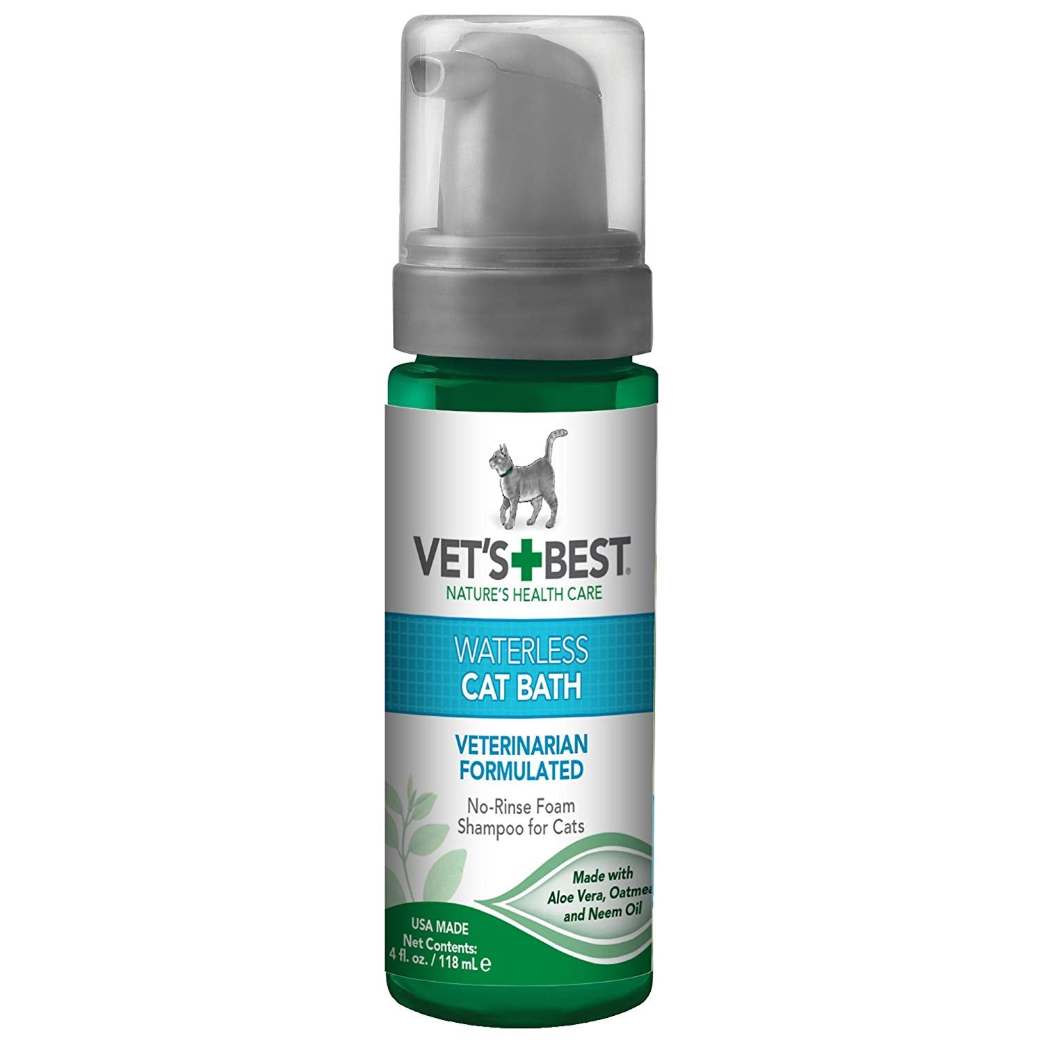 VET'S BEST Waterless Cat Bath 147ml