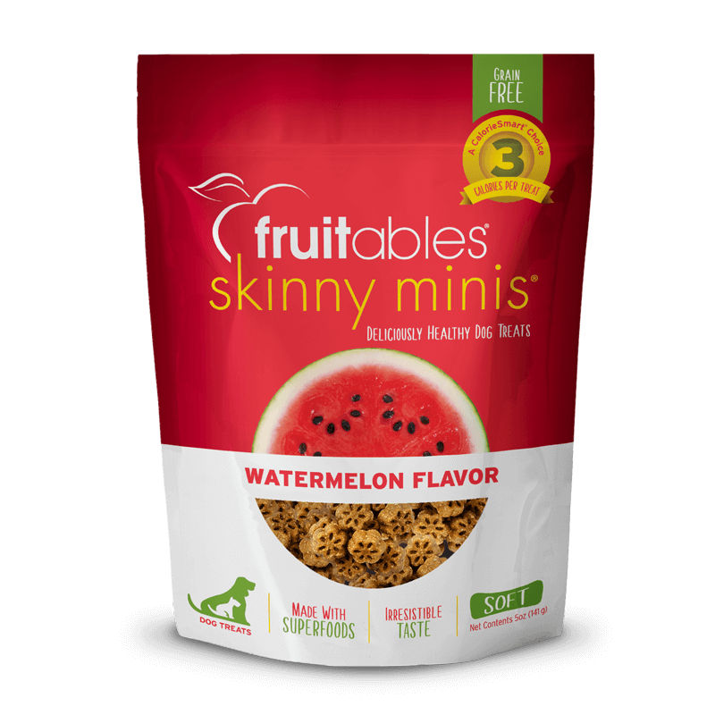 FRUITABLES Skinny Minis Watermelon Dog Treats 141gr