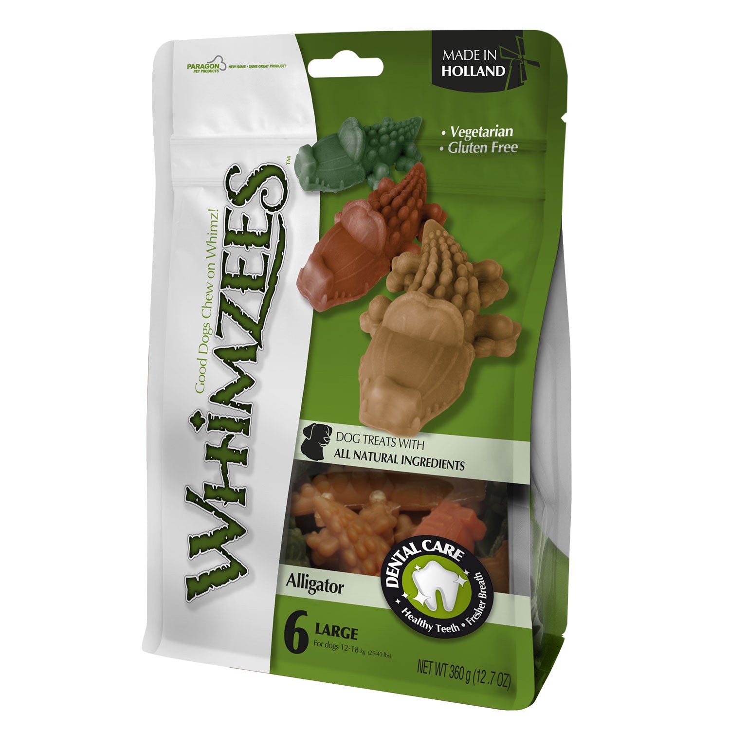 WHIMZEES Alligator Large Mix Colors (6pcs)