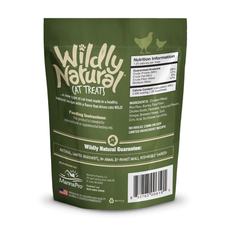 FRUITABLES Wildly Natural Cat Treats – Chicken Flavor (71g)