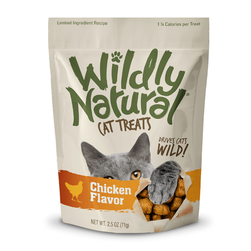 FRUITABLES Wildly Natural Cat Treats – Chicken Flavor (71g)