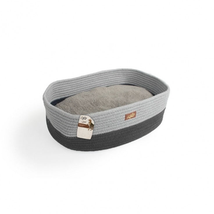 ALL FOR PAWS Oval Rope Cat Bed