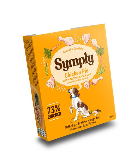 SYMPLY Wet Dog Food Adult Chicken,Brown Rice & Veg (395gr)