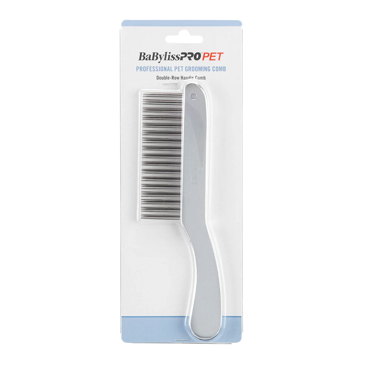 BABYLISS PRO PET Double Row Handle Comb