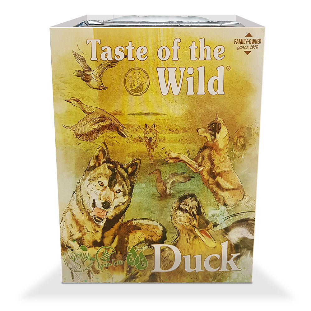 TASTE OF THE WILD Wet Food Tray (Duck Fruit & Veg)