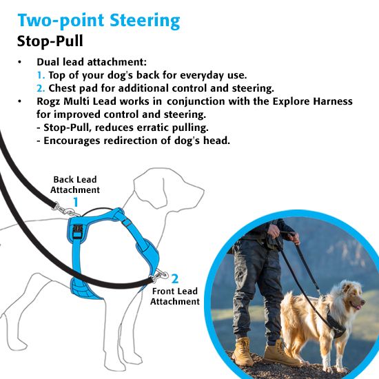 ROGZ Explore Harness (Multiple Colors)