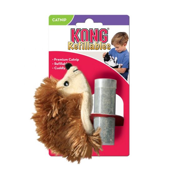 KONG Cat Toy Catnip Hedgehog