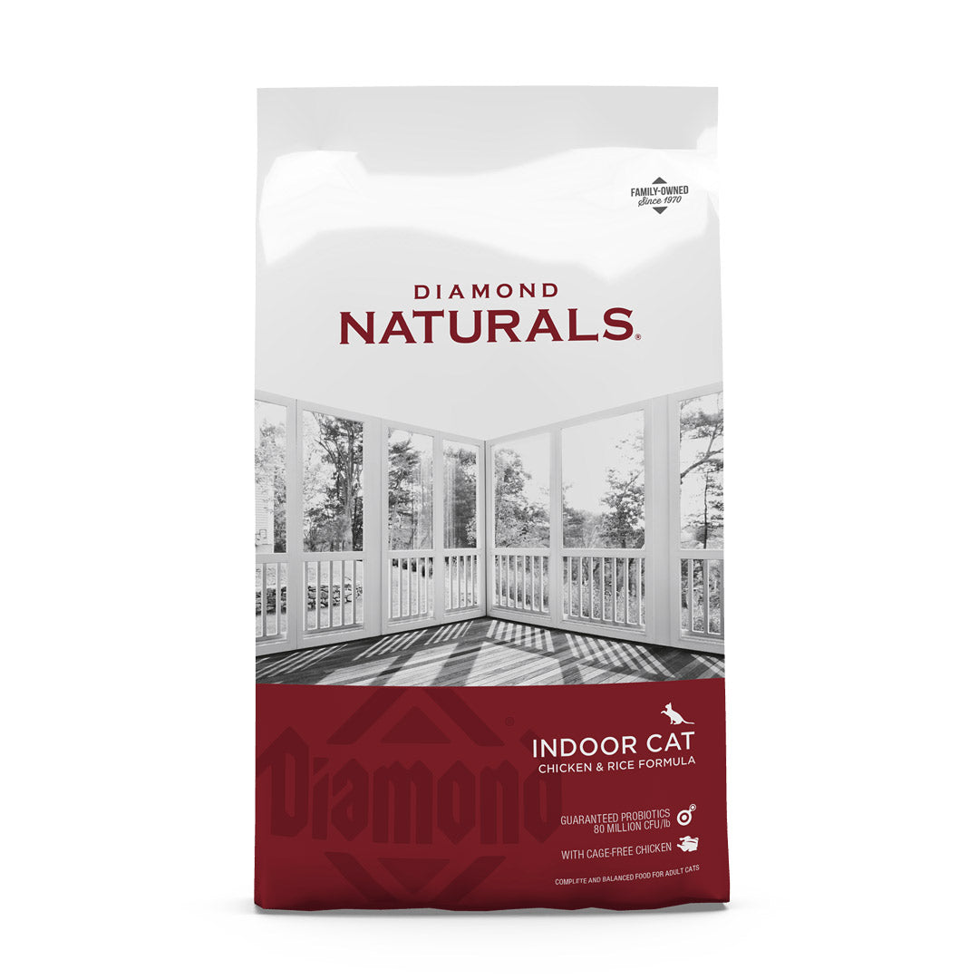 DIAMOND NATURALS Indoor Cat Chicken & Rice Formula