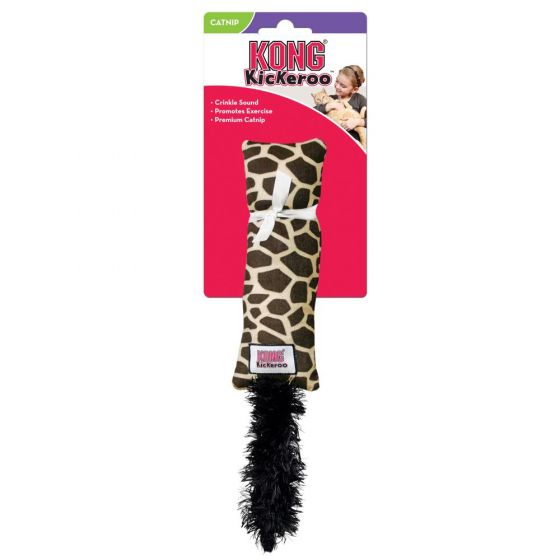 KONG Cat Toy Kickeroo Giraffe
