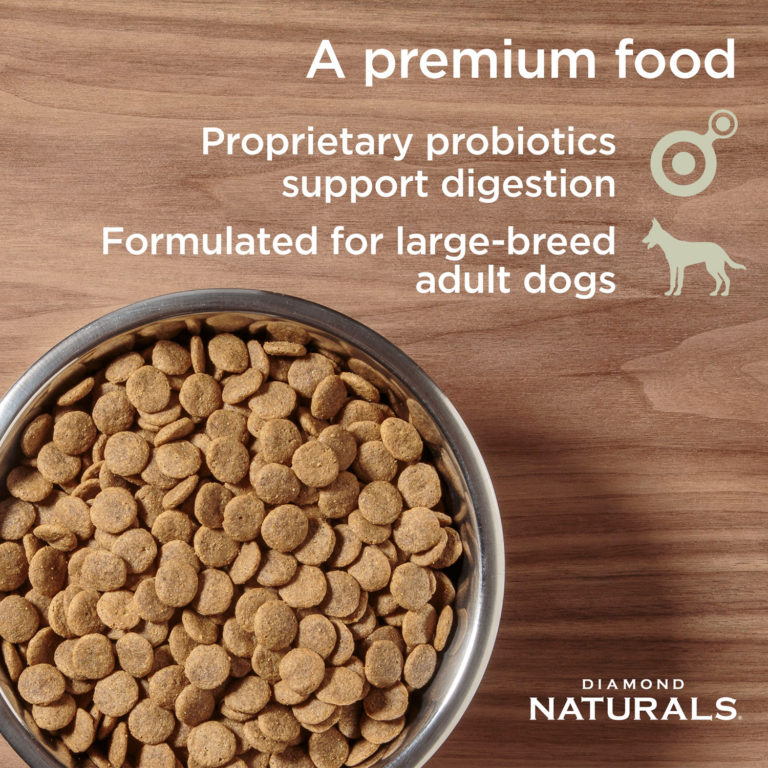 DIAMOND NATURALS Adult Dog Lamb Meal & Rice Formula Large Breed (15 kgs)