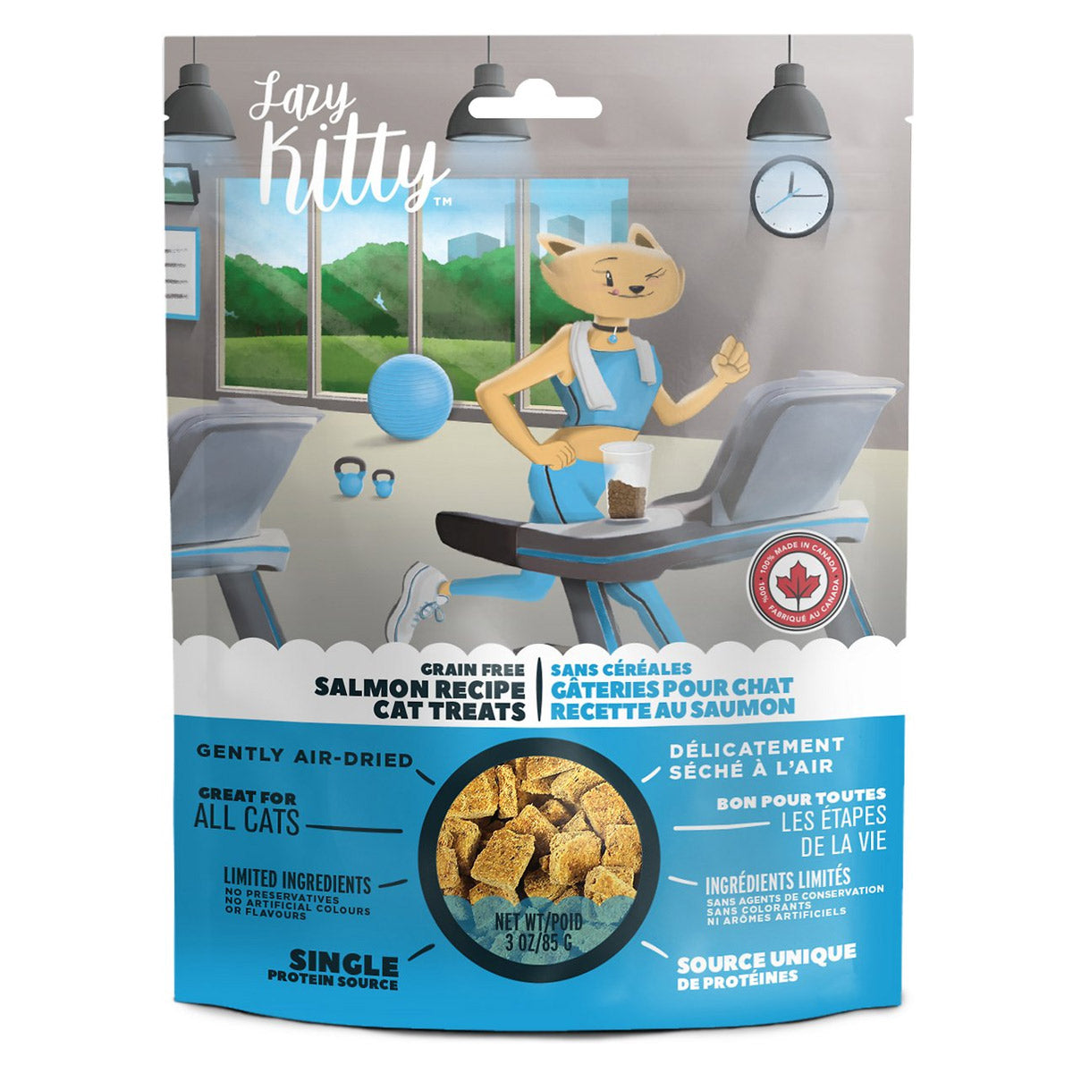 LAZY KITTY Air-Dried Grain Free Treats (Various Flavours 85gr)