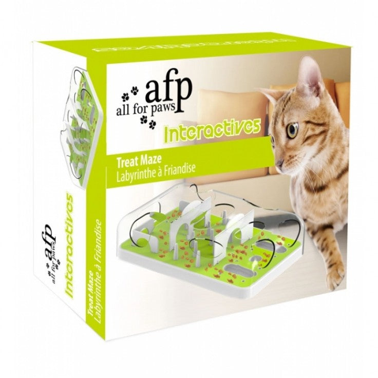 ALL FOR PAWS Interactive Cat Puzzle Feeder