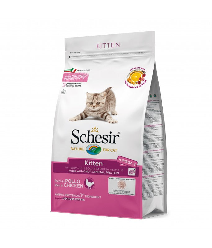 SCHESIR Kitten Dry Food Maintenance Chicken